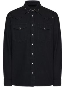 Valentino Garavani chemise Rockstud à manches longues - Noir