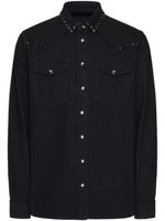 Valentino Garavani chemise Rockstud à manches longues - Noir