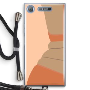 Bikini: Sony Xperia XZ1 Transparant Hoesje met koord