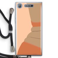 Bikini: Sony Xperia XZ1 Transparant Hoesje met koord