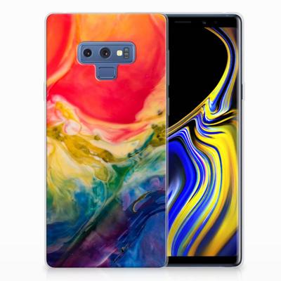 Smartphone hoesje Samsung Galaxy Note 9 Watercolor Dark