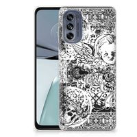 Silicone Back Case Motorola Moto G62 5G Skulls Angel - thumbnail