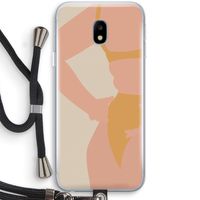 Bikini body: Samsung Galaxy J3 (2017) Transparant Hoesje met koord