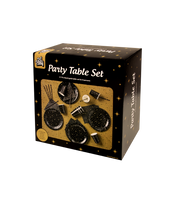 Tafelgerei Decoratieset Zwart/Goud