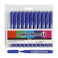 Creativ Company Blauwe jumbo stiften, 12st.