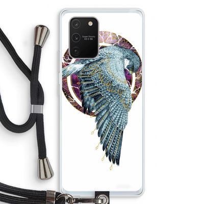 Golden Falcon: Samsung Galaxy S10 Lite Transparant Hoesje met koord