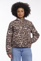 Rino & Pelle Light Padded Cropped Jacket Aba.7012621 Jackets 8980 Leopard