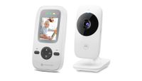 Motorola Nursery Babyfoon - VM481 - 2-Inch Ouder Unit - Infrarood Nachtzicht - Bereik tot 300 Meter - Wit - thumbnail