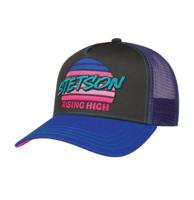 Stetson Rising High Trucker Pet Zwart Paars