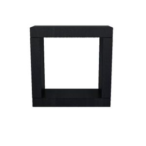 Arcqua Living Opbouwnis - 30x15x30cm - - greeploos - gemelamineerd spaanplaat - oak black NIS495477