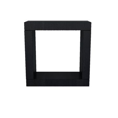 Arcqua Living Opbouwnis - 30x15x30cm - - greeploos - gemelamineerd spaanplaat - oak black NIS495477