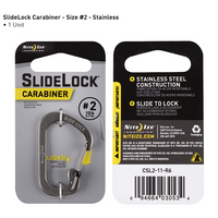 Nite ize R #2 Slidelock Carabine Stainless Steel