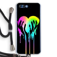 Hold My Heart: Honor 10 Transparant Hoesje met koord
