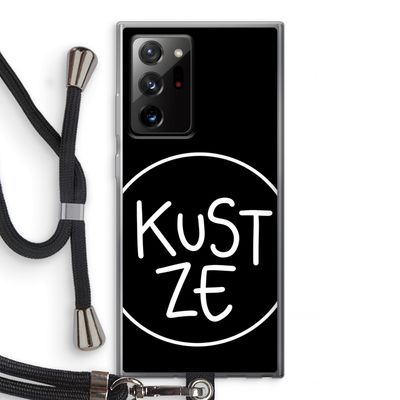 KUST ZE: Samsung Galaxy Note 20 Ultra / Note 20 Ultra 5G Transparant Hoesje met koord