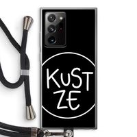 KUST ZE: Samsung Galaxy Note 20 Ultra / Note 20 Ultra 5G Transparant Hoesje met koord