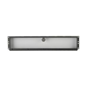 DAP 19 inch beschermpaneel met slot 2 HE