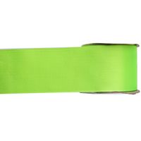 1x Lime groene satijnlint rollen 2,5 cm x 25 meter cadeaulint verpakkingsmateriaal   -