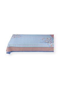 Pip Studio Flower Festival Tafelkleed Blauw 150x250cm