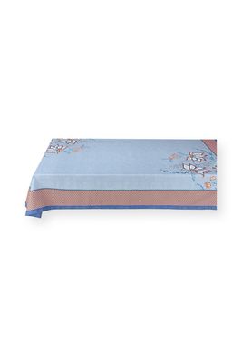 Pip Studio Flower Festival Tafelkleed Blauw 150x250cm