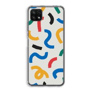 Illustratieve pop 2: Samsung Galaxy A22 5G Transparant Hoesje
