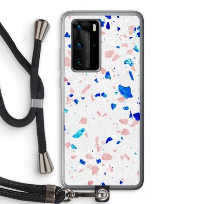 Terrazzo N°6: Huawei P40 Pro Transparant Hoesje met koord