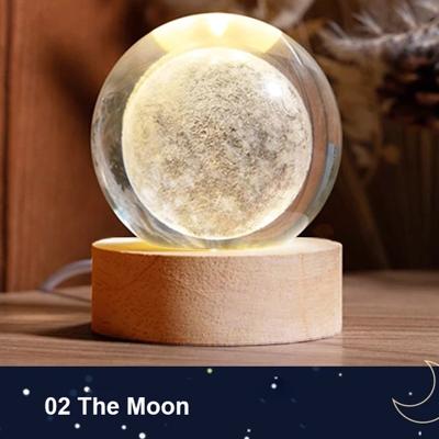 Lumea Galaxy Kristallen Nachtlamp