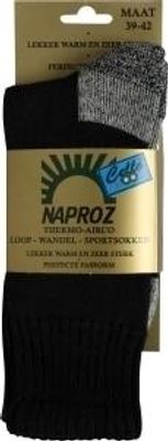 Naproz Thermo loop wandel sport sokken blauw 35-38 (1 Paar)