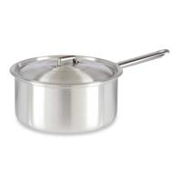 Kinvara Steelpan - zilverkleurig - 41x24x12 cm - 4 liter - aluminium - met deksel - sauspan/ juspan Kinvara Steelpan - zilverkleurig - 41x24x12 cm - 4 liter - aluminium - met deksel - sauspan/ juspan