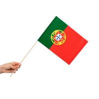 Zwaaivlaggetjes Portugal 20x30cm (10st)