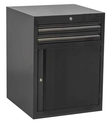 GRS UNIOR LADENKAST 2L + DEUR ZW *OP BESTELLING*
