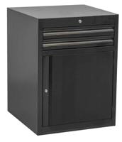 GRS UNIOR LADENKAST 2L + DEUR ZW *OP BESTELLING*