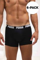 Puma Everyday Basic Boxershort Heren 6-Pack Zwart/Wit - Maat M - Kleur: Zwart | Soccerfanshop Puma Everyday Basic Boxershort Heren 6-Pack Zwart/Wit - Maat M - Kleur: Zwart | Soccerfanshop