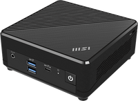 MSI Cubi N ADL-N100 FS 4GB 128GB W11P Intel® N DDR4-SDRAM HDD+SSD Windows 11 Pro Mini PC Zwart - thumbnail