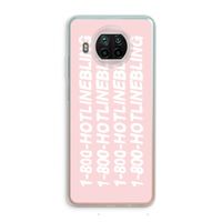 Hotline bling pink: Xiaomi Mi 10T Lite 5G Transparant Hoesje