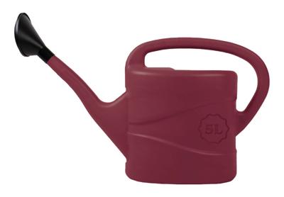 Gieter kunststof met broes wijnrood 5 liter - Talentools