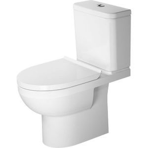 Duravit No.1 toiletset staand inclusief reservoir en toiletzitting 39 x 65,5 x 77,5 cm, wit 41830900A1