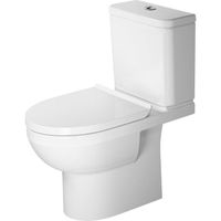 Duravit No.1 toiletset staand inclusief reservoir en toiletzitting 39 x 65,5 x 77,5 cm, wit 41830900A1