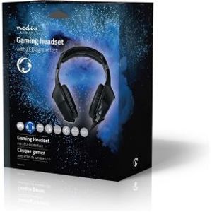 Gaming Headset | Over-Ear | Stereo | USB Type-A / 2x 3.5 mm | Opvouwbare Microfoon | 2.20 m | LED