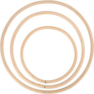 Creativ Company 50238 ring Vrouw Bamboo Hout