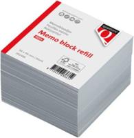 Navulling memokubus 94x94mm wit 900 vel