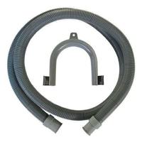 Afvoerslang wasmachine - ROUSSEAU - 2,50 m - Eindstukken Ø19 mm en Ø22 mm