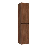 Brauer Joy - Edge - Hoge Kast - 160 cm - 2 Deuren - Greeploos - Links of Rechtsdraaiend - Forest Cacao