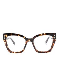 Isabel Marant Eyewear lunettes de soleil à monture papillon - Marron