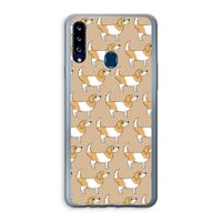 Doggy: Samsung Galaxy A20s Transparant Hoesje
