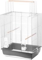 Interzoo vogelkooi Big Ara zilver/grijs - Gebr de boon