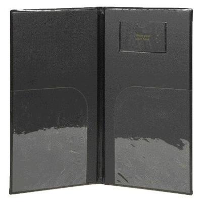 Betaalmap Securit ruimte voor geld en betaalpas zwart