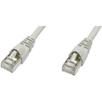 Telegärtner L00002D0080 RJ45 Netwerkkabel, patchkabel CAT 5e F/UTP 3.00 m Grijs Vlambestendig, Snagless 1 stuk(s) - thumbnail