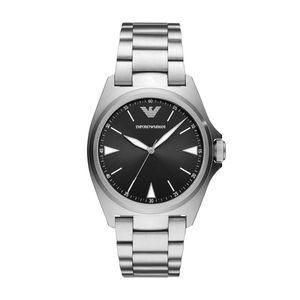 Armani Bandschakels Ar11255 - Staal - (2 stuks)