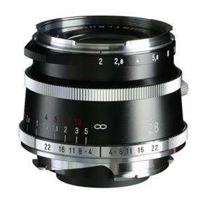 Voigtlander Ultron 28mm f2.0 Type I VM Aspherisch zwart (Leica M-bajonett)