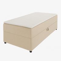 2dekans Opberg Box Links 70 x 200 Beige - incl. Matras - (Schade onderkant box)
